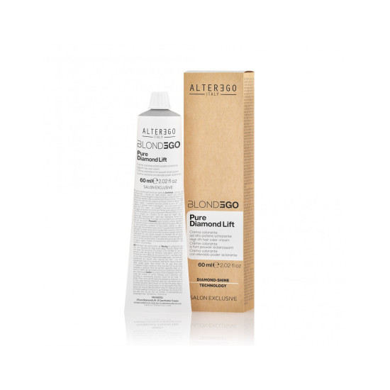 Coloración Aclarante Blondego Alterego Pure Diamont Lift Cabello Rubio