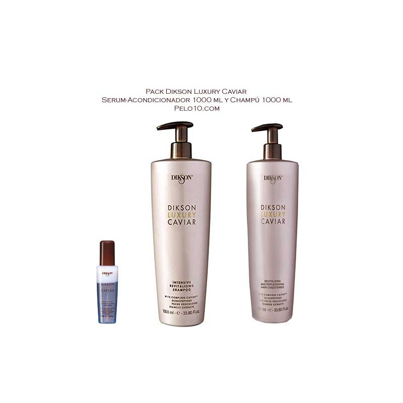 Dikson Luxury Caviar Kit Champú+Acondicionador+Suero Bifásico Capilar