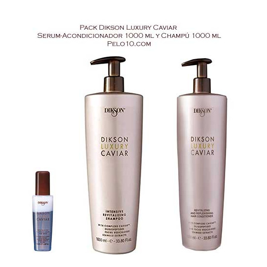 Dikson Luxury Caviar Kit Champú+Acondicionador+Suero Bifásico Capilar