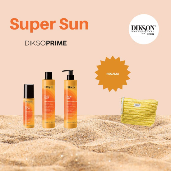 Kit Dikson Prime Super Sun Protector Solar Champú, Mascarilla y Spray