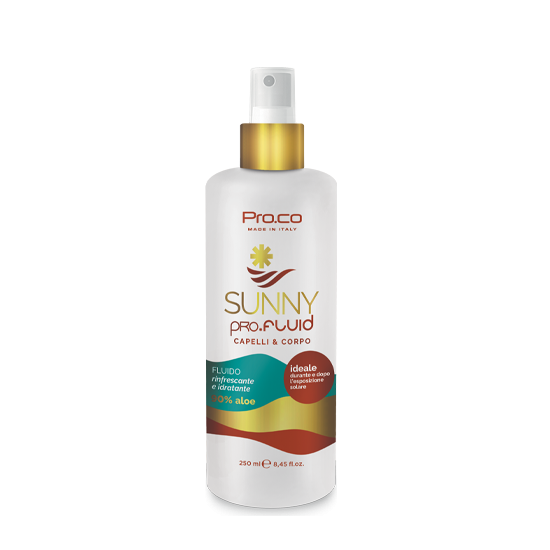 Fluido Proco Sunny Pro.Fluid Tratamiento Solar Cuerpo y Cabello