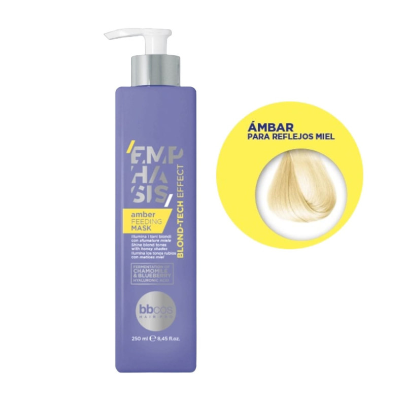 Mascarilla Tonificante Bbcos Emphasis Blond-Tech Effect Feeding Mask