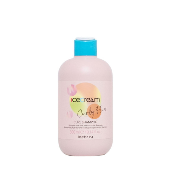 Inebrya Curly Plus Champú hidratante para cabellos rizados y ondulados