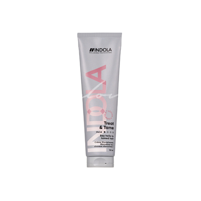 Crema de rizos Treat & Tame Indola Acabado Smooth