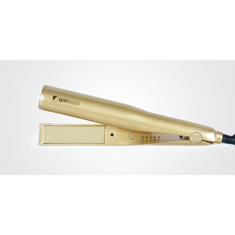 Plancha Curvada 2 in 1 Ondas y Lisos Perfect Beauty Spin Loops