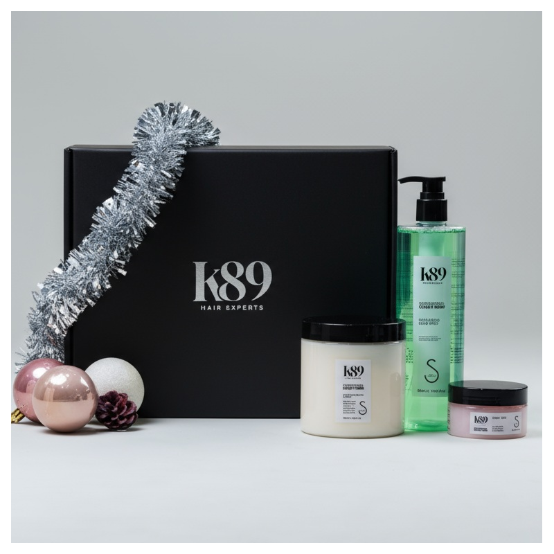 Kit de Navidad K89 Lavado Curly para Cabello Rizado Natural