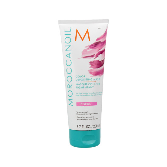 Color Depositing Mascarilla Moroccanoil Hibiscus