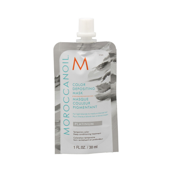 Color Depositing Mascarilla Moroccanoil Platinum