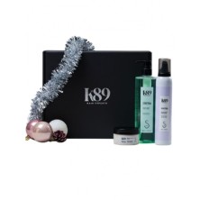 Kit de Navidad K89 Curl Flexible Mousse Cabello Rizado