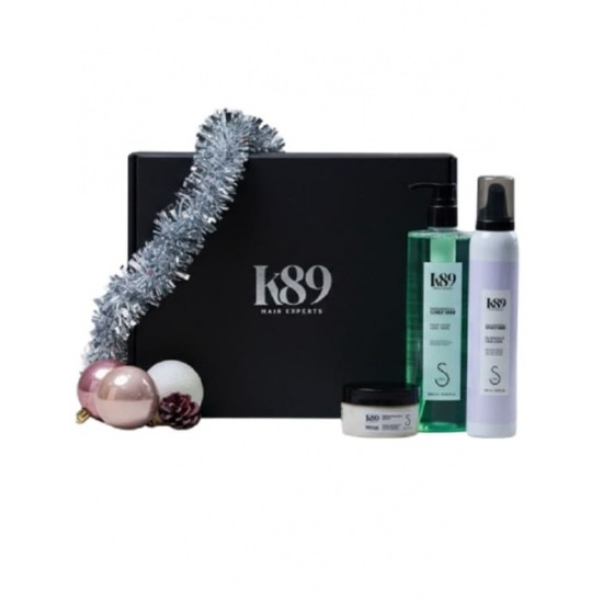 Kit de Navidad K89 Curl Flexible Mousse Cabello Rizado
