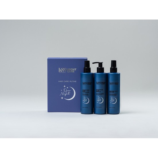 K89 Pack Over Night – Rutina capilar nocturna reparadora e hidratante