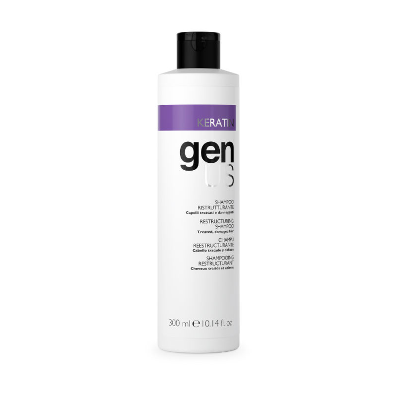 Champú Reestructurante Genus Keratin Cabello Tratado y Dañado