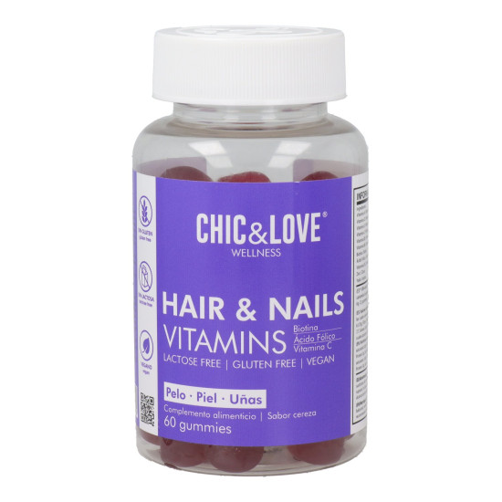 Vitaminas Anticaída de Cabello Chic Love Wellness Hair Nails