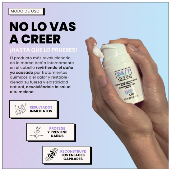 Tratamiento Reestructurante Sin Enjuage Genus 24/7