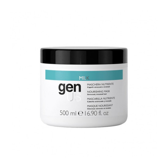 Mascarilla Nutritiva Genus Nourishing Milk Cabello Estresado y tratado Mascarilla Nutritiva Genus Nourishing Milk Cabello Estresado y tratado