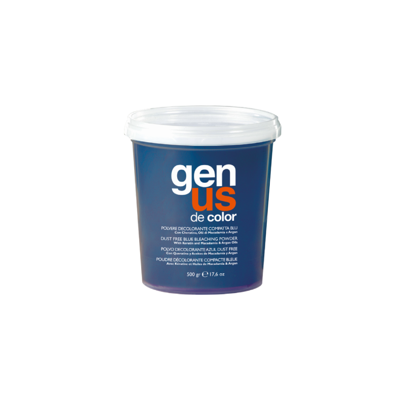 Decoloración Azul Genus Blue Compact Bleaching Powder