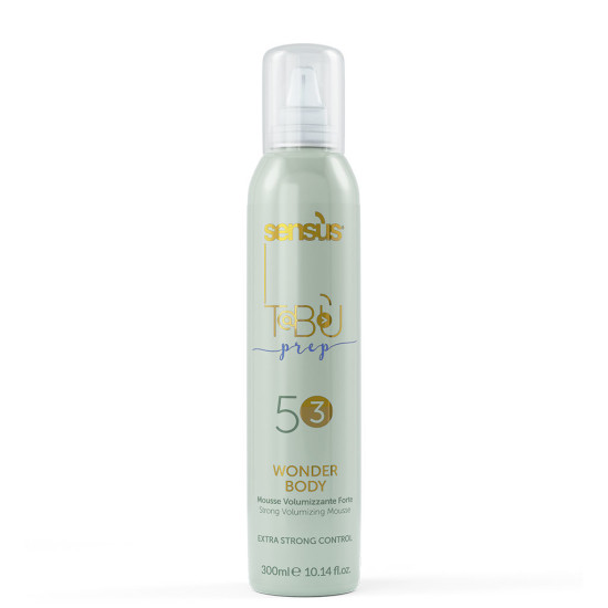 Espuma Extrafuerte SenSus Hairlovers Tabú Wonder Body